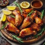 Alette di pollo grigliate con erbe aromatiche