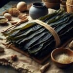 Alga Kombu essiccata pronta all’uso in cucina