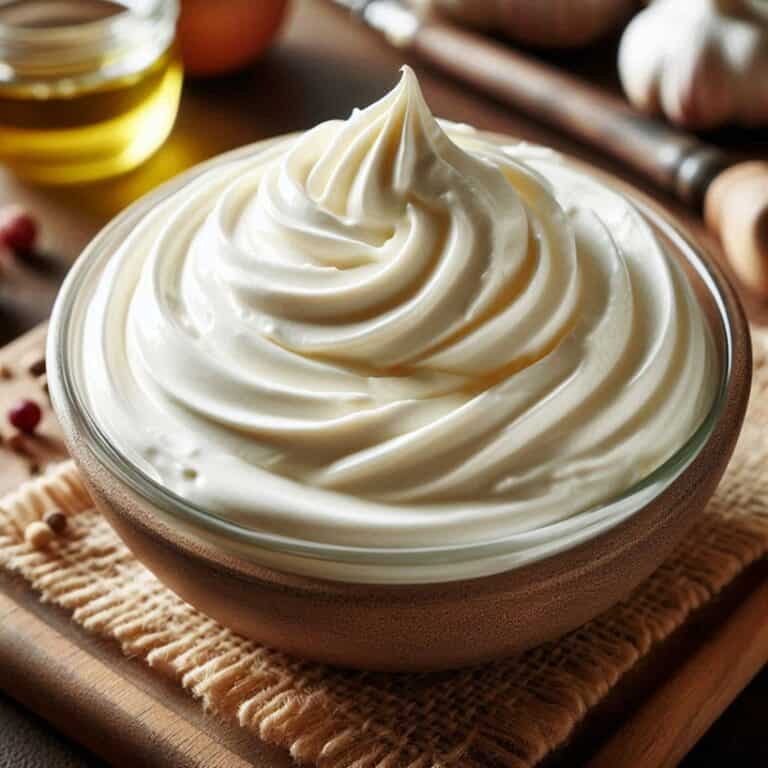 Una porzione di formaggio fresco spalmabile in una ciotola, con consistenza cremosa e liscia.
