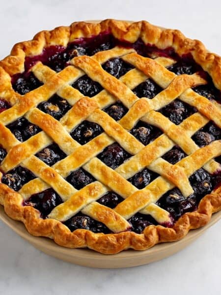 Blueberry Pie americana fatta in casa