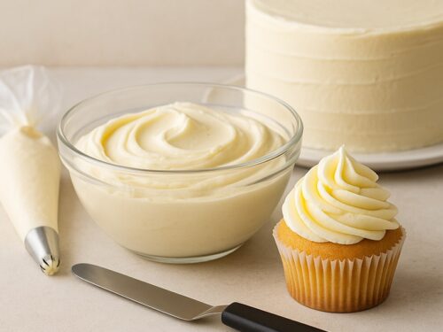 Crema al burro per farcire, decorare o stuccare dolci e torte