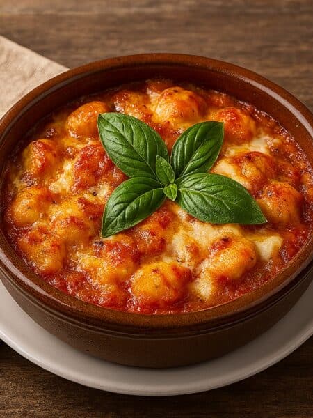 Gnocchi alla sorrentina preparati con la ricetta tradizionale