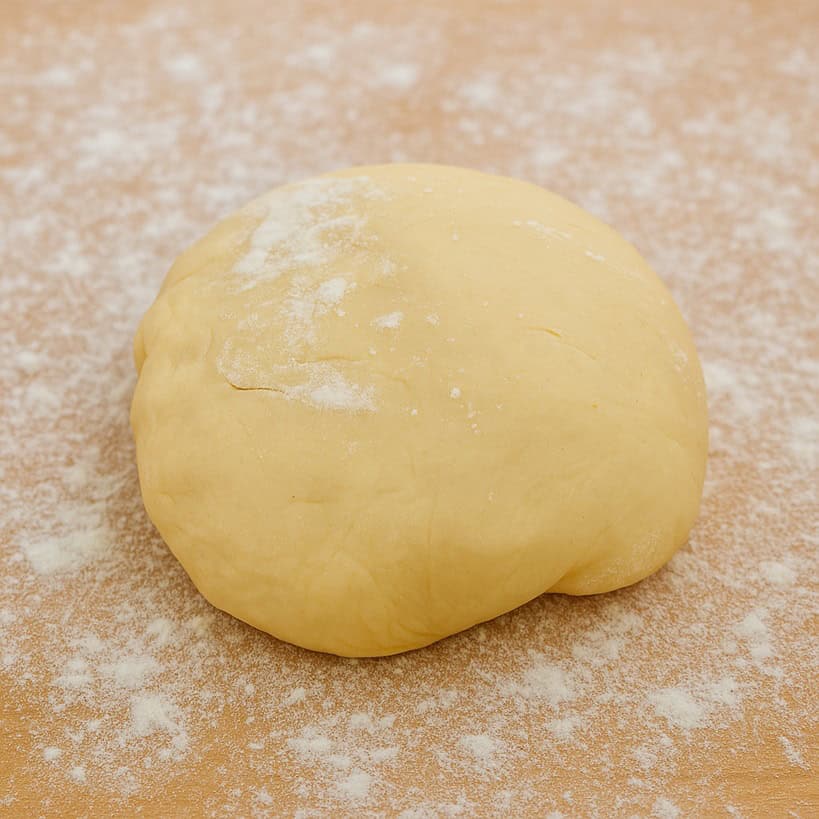 Impasto per empanadas su piano infarinato
