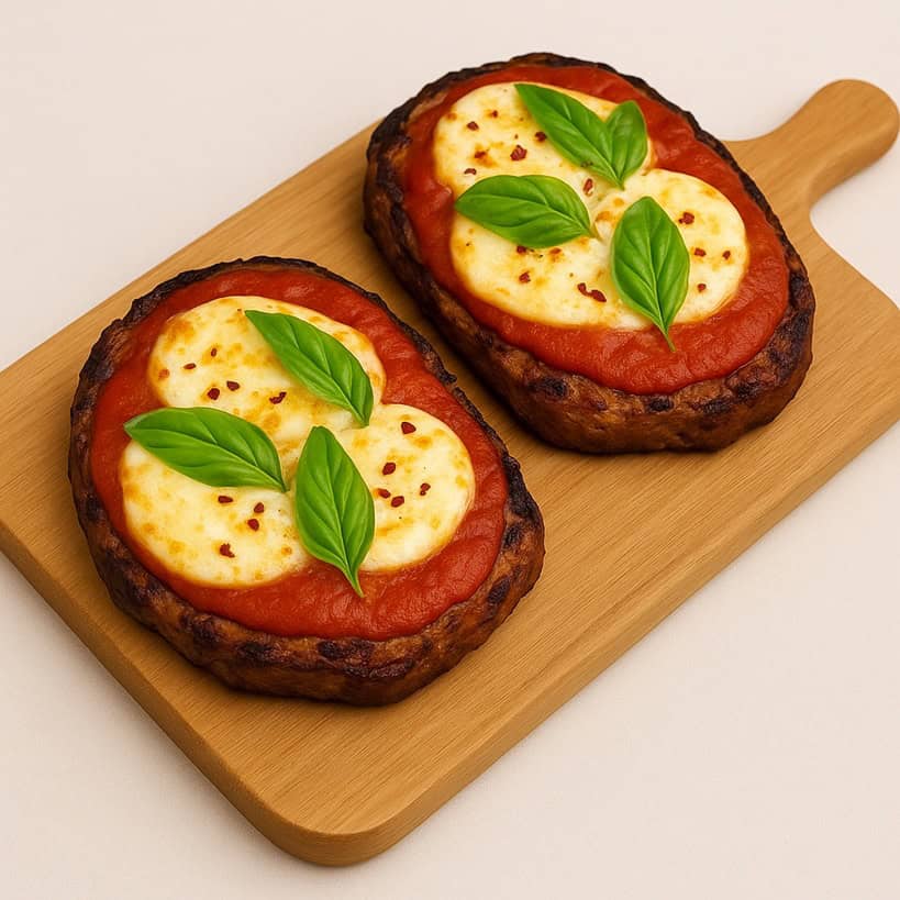 Matambre a la Pizza su tagliere in legno