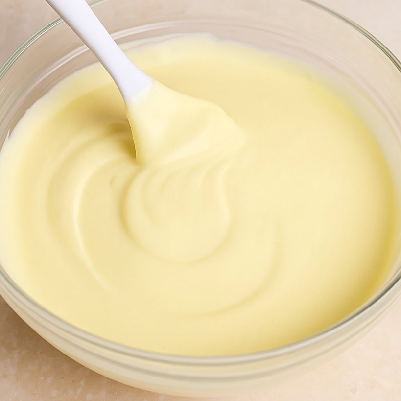 Crema per tiramisù pronto per essere utilizzata