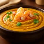 Vatapá Brasiliano Autentico con Gamberetti e Olio di Dendê